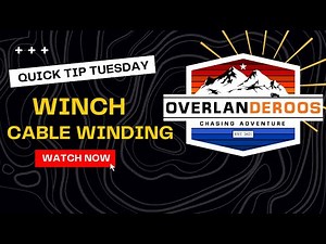 QUICK TIP TUESDAY! How to properly wind your winch cable for maximum pulling power!