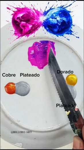 Cómo hacer color violeta 🫟🖌️ | 𝗕 𝗜 𝗟 𝗟 𝗘 𝗥 𝗢 𝗔𝗥𝗧