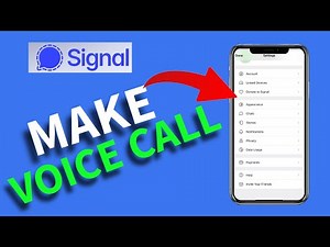 How to Make a Voice Call in Signal 2025?