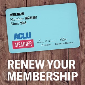 15 reactions | With 180 and counting legal actions challenging the Trump administration, the ACLU is fighting back to defend those whose rights are most at risk. But we can’t do it without you. Renew your ACLU membership today. | ACLU | Facebook