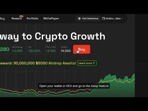 How to purchase SSI tokens on SoSoValue