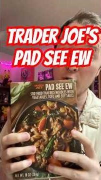 Trader Joe’s pad see ew review #review #shorts #traderjoes #food