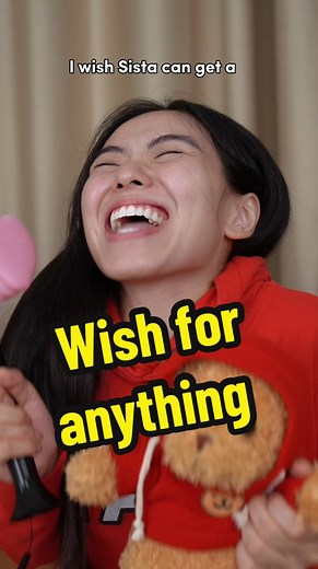 Let’s make a wish😊 #yaey #siowei #wish #fries #homework #watermelon #home #mom #siblings #sister #hospital | Im_siowei