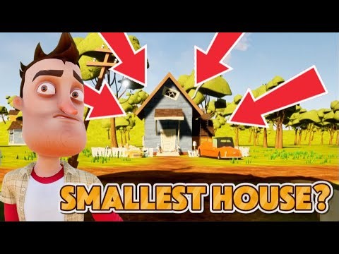 Hello Neighbor Smallest House Mod Gameplay