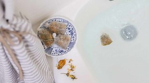 How To Make Homemade Bath Tea Bags - The Duvall Homestead
