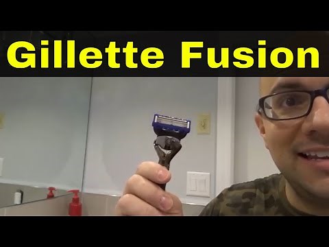 How To Replace Gillette Fusion Shaver Cartridge-Easy Tutorial