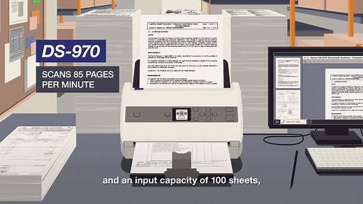 Designed to support high-volume scanning environments, the Epson DS-970 scans at speeds of up to 85 pages per minute and is capable of scans of sizes up to A3. #EpsonSG Find out more here: https://bit.ly/2Cghghe | Epson | Facebook