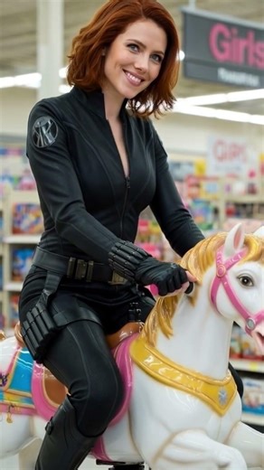 horse riding scene from career opportunities (Marvel)
