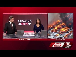 Team Coverage: Numerous injuries after explosion, fire at Maine lumber mill
