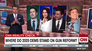 90K views · 119 reactions | "Even on this hot-button issue, there's more agreement [on] Main Street, America than our hyper-partisan politics in Washington would indicate," @JohnAvlon says about where 2020 Democratic presidential candidates stand on gun laws. #RealityCheck | CNN Replay | Facebook