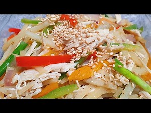 Stir Fry Shredded Potato | Simple and Appetizing Recipe by.Estella Channel