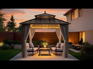 [How to Install] Sunjoy Kingston 10x10 Gazebo | DIY Gazebo Installation