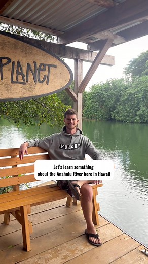 Let’s learn something about the 'Anahulu River right here at Blue Planet Adventure in Hale‘iwa, Hawaii🐢🦋🌺 #hawaii #haleiwa #anahluluriver #blueplanetsurf #sup #kayak | Blue Planet