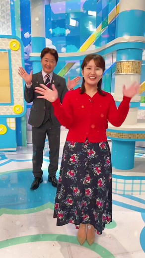 #山岸久朗 先生が#鷲尾千尋#アナウンサーと#アカペラ双子ダンス#やってみた 💫ちょっと最後に振り付けミスしちゃう鷲尾アナがお茶目でめちゃかわです🫶🥹 #おは朝tiktok部 #毎週月曜日は山岸先生のこの笑い声が響き渡ります🎤 #鷲尾アナ歌い声が…💗😳#先生はダンス完璧✨ @yamabentok