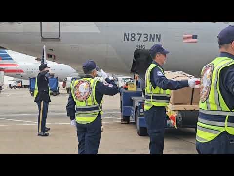 PFC William Farrell, US ARMY 🇺🇲 Repatriation- DFW