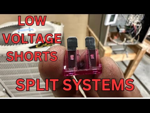 How To Find A Low Voltage Short (Split System Edition) - HVAC Training