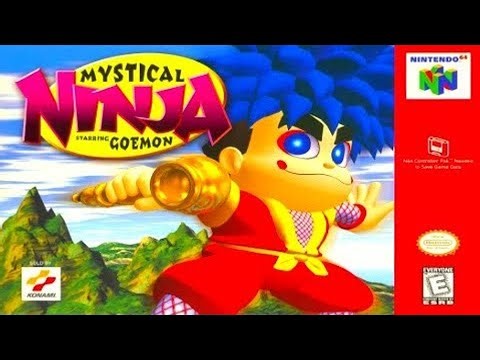 Mystical Ninja Starring Goemon (Nintendo 64) Opening Cutscene AI Upscale 8K