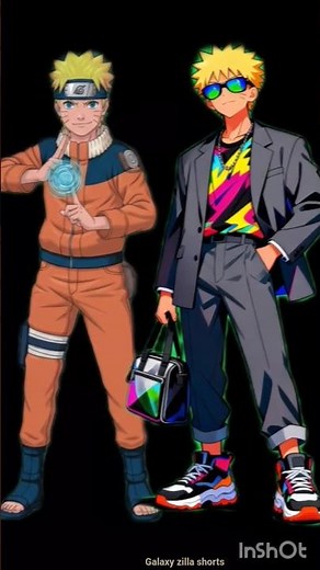 Naruto characters in their Fashion #naruto #narutoshippuden