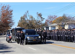Thousands Honor Slain Sgt. Paul Tuozzolo at Funeral