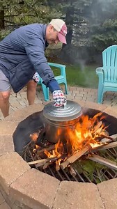 Campfire Popcorn - Nothing beats cooking food outside! #campfire #camping #popcorn This video wa screated for entertainment purposes by Rebecca JS, Wonder and Raw, and Network Media LLC | Crafts Hacks and Laughs