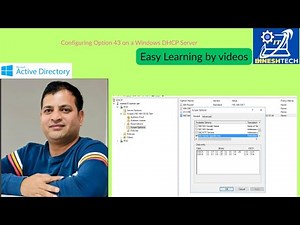Configuring Option 43 on a Windows DHCP Server