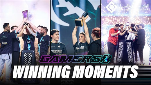 Epic Winning Moments from Different Esports Titles at Gamers8!