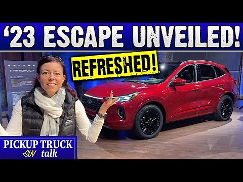 New Style & Tech! 2023 Ford Escape First Look Walk-Around