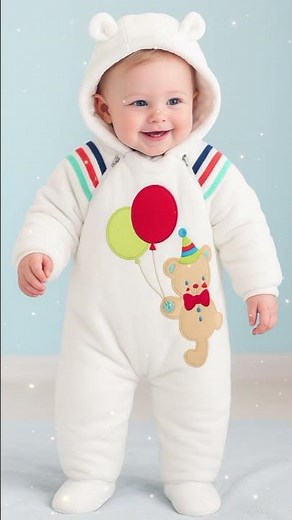 Cozy & Warm Winter Baby Rompers Collection ❄️⛄💖