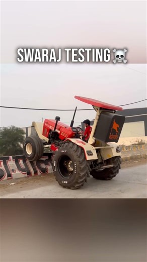 SWARAJ TESTING ☠️ // NISHU DESHWAL // #automobile #nishudaswal #viral #shorts