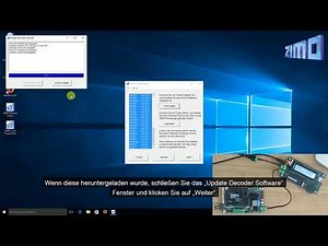 MXULF: Decoder-Software Update über PC Teil 4