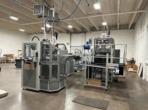 2020 Sate S500 Automatic gluer machine, spotter machine, quadstray machine, & wrapper machine Location: Minneapolis, MN Inspection: By Appointment 763-274-0330 Ends: Nov 25 @ 7:30pm CST Bid: https://bid.bid-2-buy.com/ui/auctions/129820/17659578 Details: Model: S500/150 - Serial: 0020112001 - Automatic gluer machine, spotter machine, quadstray machine, & wrapper machine - 3 Phase - Voltage: 400Y/230 - 60 HZ - This Machine Has Been Removed By A Rigging Company and put into Storage | Bid-2-Buy.com