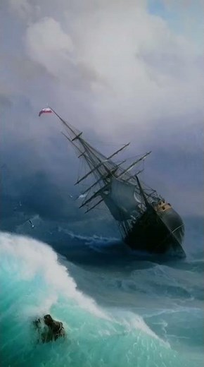 The Ultimate Storm Aivazovsky Animated #ivanaivazovsky #artanimation
