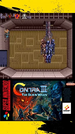 Contra III_ The Alien Wars (SNES) - Stage 3 Part 4 #retro #snes #contra | Joystick Odyssey