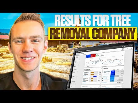 Tree Removal Google Ads Results: $43 Leads at 28% CVR
