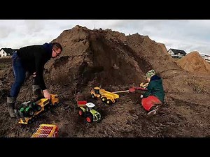 Zabawki Bruder w ziemi Claas Xerion Volvo, Deutz, rozrzutnik. Odkrycie w Xerion i test Pottinger 🚜
