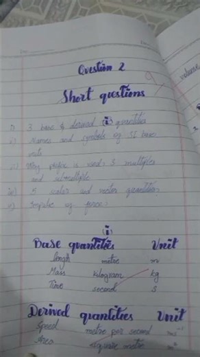 9th physics full solved paper 2k26. #9thphysics #paperpresentation #punjabboardexams #fypシ゚viral