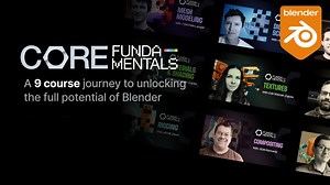 【GPT4 翻译】Blender4.2 九合一核心功能全课程(建模,雕刻,灯光,材质,纹理,动画,绑定,动力学,合成)