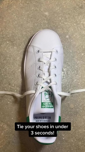 Fast and Easy Shoe Tying Hack for Kids and Adults