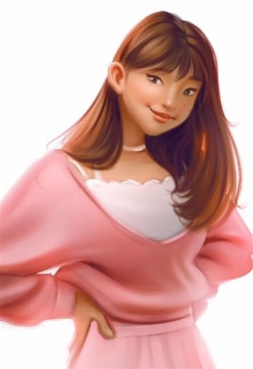 Sketch Process of Digital Art: Speed Painting Techniques