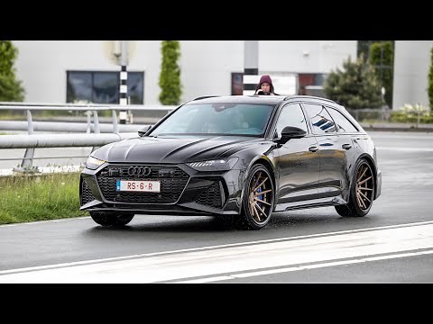 810HP Stage 2 Audi RS6 C8 with Capristo Exhaust - Accelerations, Revs & Crackles !
