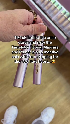 Tartelette Tubing Mascara and Primer #tiktokshopcreatorpicks #ttsbeautybesties #tiktokshopjumpstartsale #newyearnewme *Final Price / Shipping / Coupons / Discounts may differ based on your TikTok