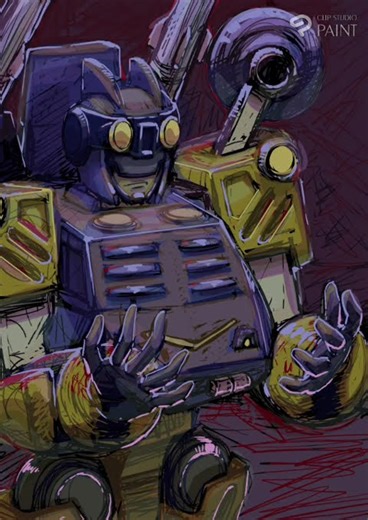 Cybertron Scattorshot / Galaxy Force Backpack timelapse #transformers