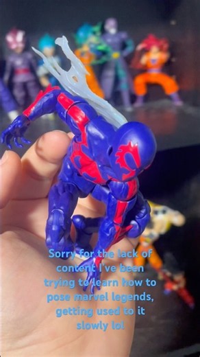 Posing ml 2099 Spider-Man#spiderman#figures#poses#viral#fyp#cool#youutbeshorts#short