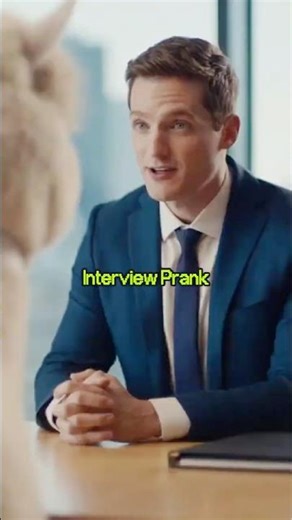 The Most Unexpected Job Interview With A Tie Wearing Alpaca