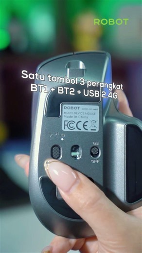 ROBOT Mouse M610 Bisa Scroll Secepat Kilat