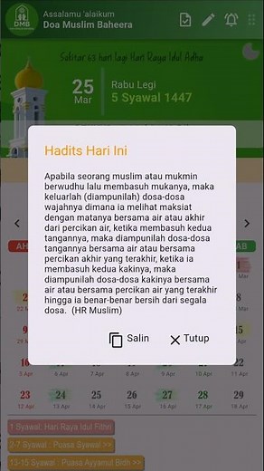 Hadis Hari Ini: Dahsyatnya Wudhu, Dosa Berguguran Bersama Air