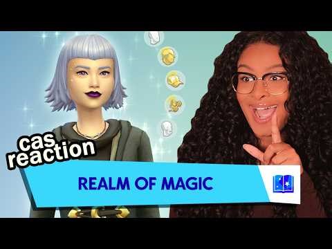 this CAS is givingggg the WRONG occult | The Sims 4: Realm of Magic