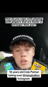 A 18 year old Cole Palmer answering some Q & A questions. | Frank Khalid