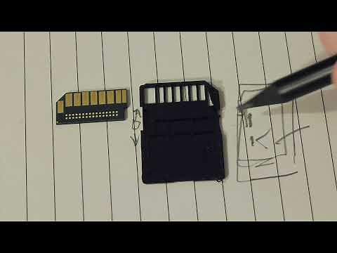 SanDisk Extreme Pro 64GB 170MB/s SD SDXC card teardown opening lock switch investigation