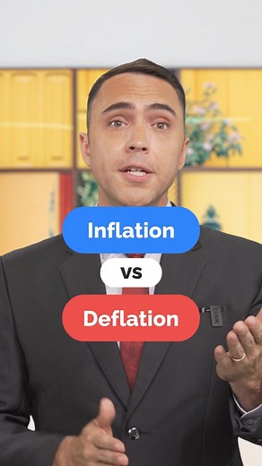 61K views · 1.1K reactions | Inflation vs Deflation. Do you know the difference. #businessenglish with #fluentjoy. #englishlearning #inglesonline #inglesfacil #anglaisenligne #inglesparabrasileiros #ingleseperitaliani #英語フレーズ #ภาษาอังกฤษ #tiengan | FluentJoy | Facebook